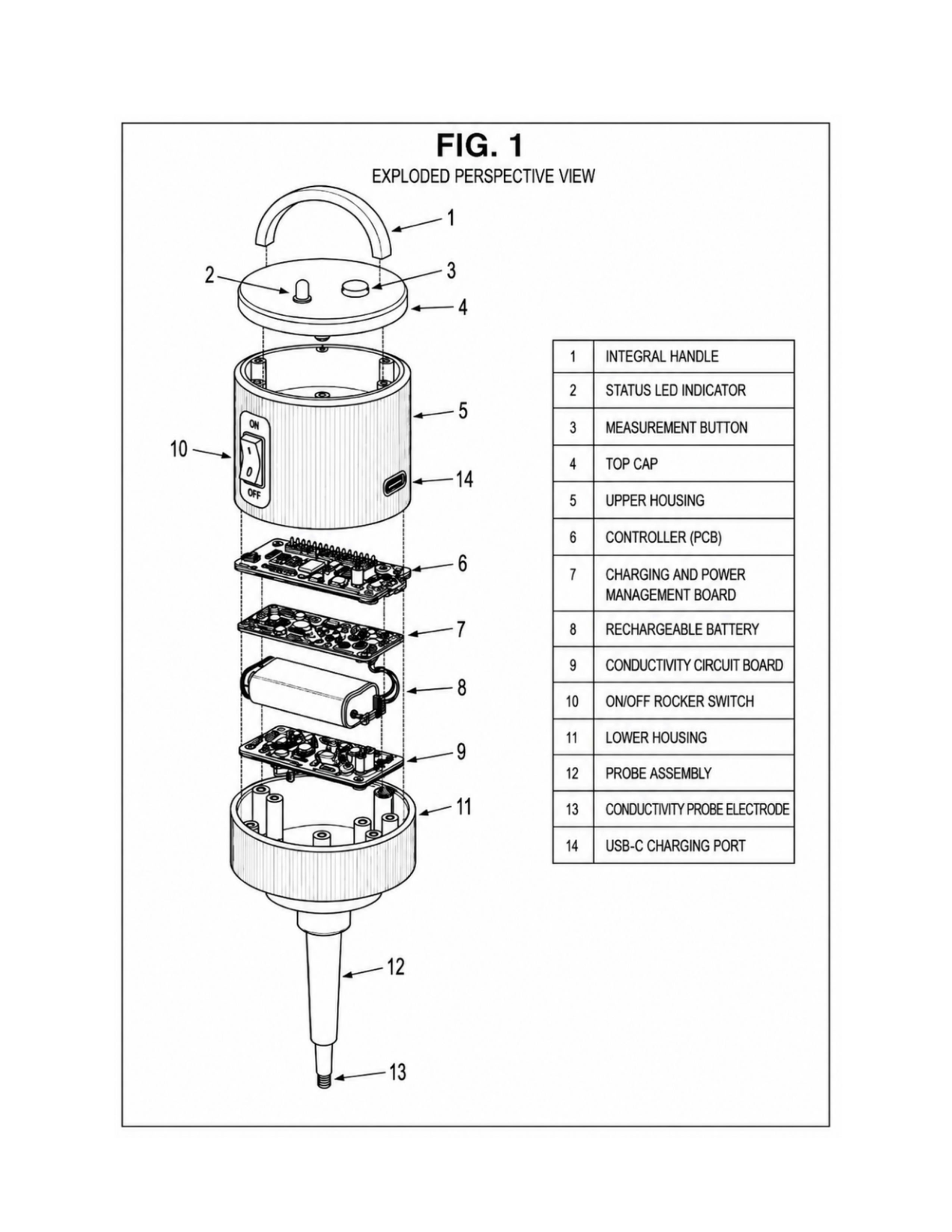 BioCap patent drawing — Figure 1